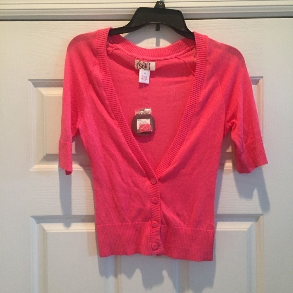SO Short Sleeve Cardign 